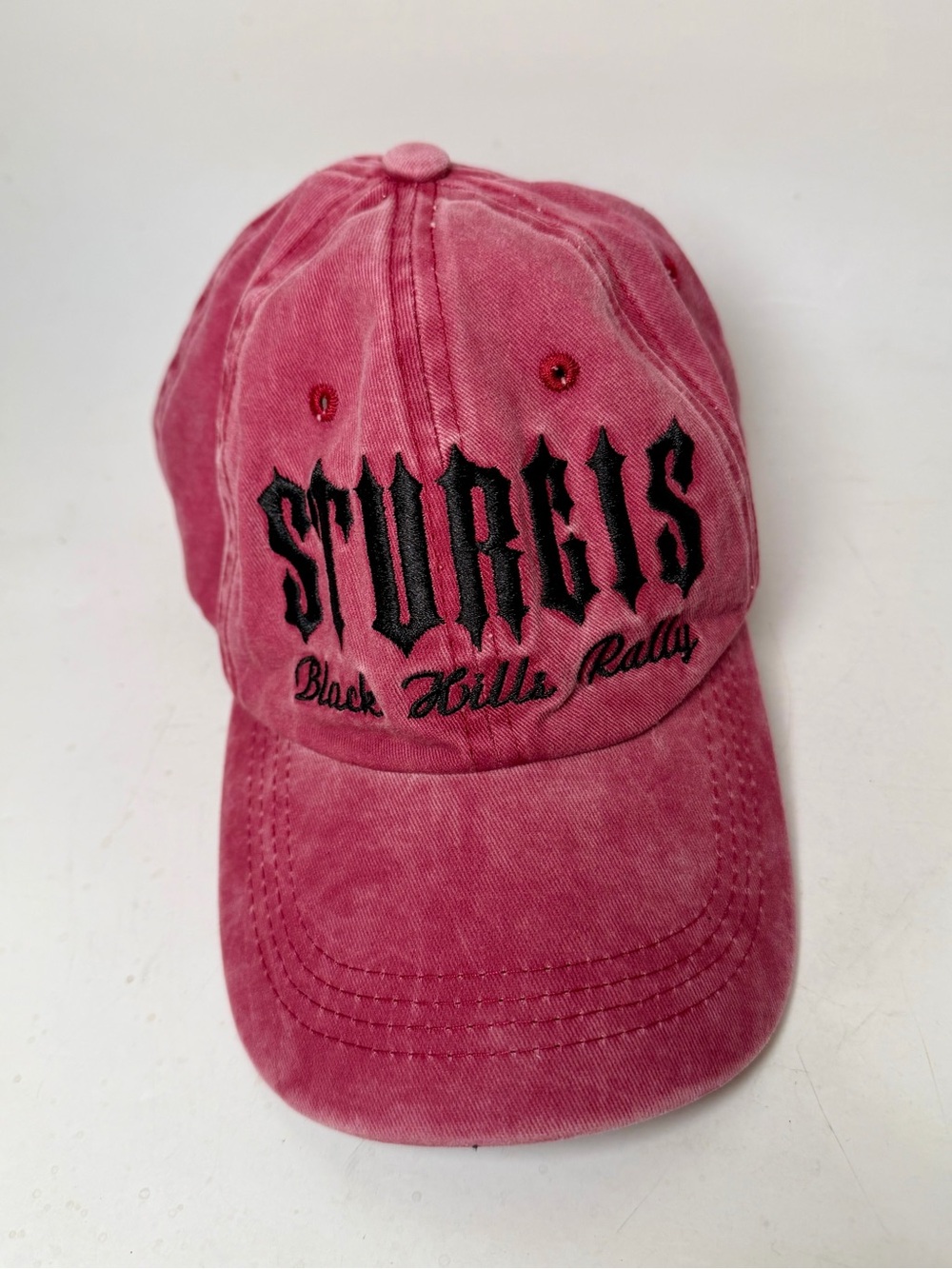 2020 Pandora's Box Sturgis Black Hills Rally Burgundy Cap Hat RARE